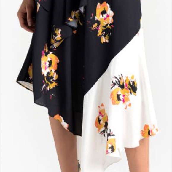 ✨HP!✨ NWT A.L.C. Floral Silk Dress - ALC Size 2 4 - Picture 5 of 7